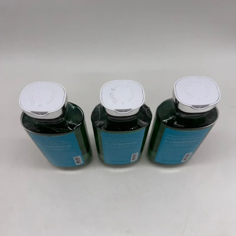 Bath & Body Works Fresh Sparkling Snow Shower Gel 10oz Lot of 3 Winter Scent